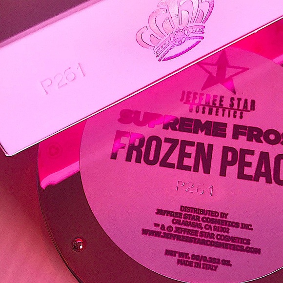 🎉HP X2🎉🆕🍑JEFFREE STAR: “FROZEN PEACH” Supreme Frost